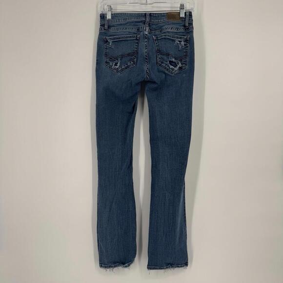 Vintage 90s y2k BKE Buckle jeans womens 26 stella low rise denim bootcut - Picture 2 of 6